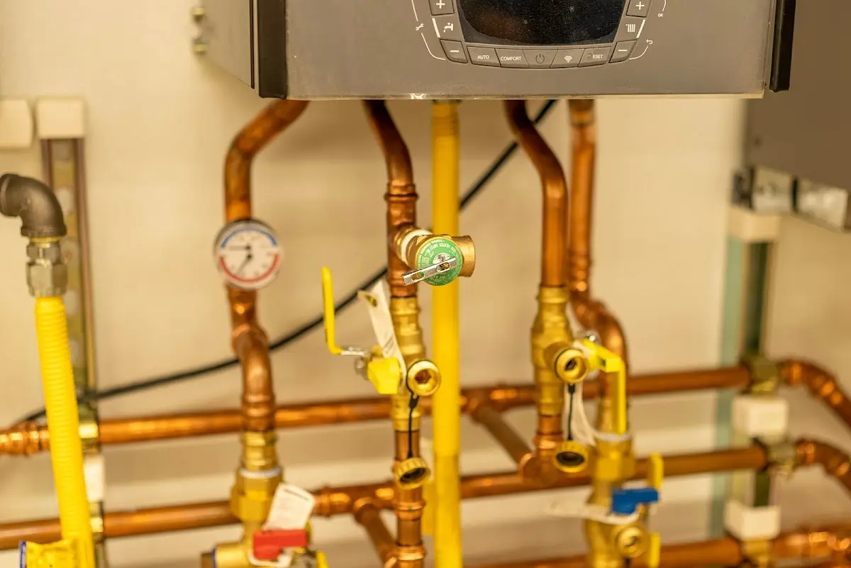 Licensed technician providing Backflow Prevention for a homeowner in Huntington